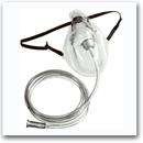 Oxygen Mask With Attached Tube
