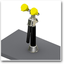 Stay-Open Eyewash & Drench Hose Deck Mounted