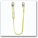 Shock Absorbing Lanyards With Double Locking Snap Hooks: 7717 