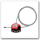 Adjustable 6 Foot Cable Lock-Out: 5053